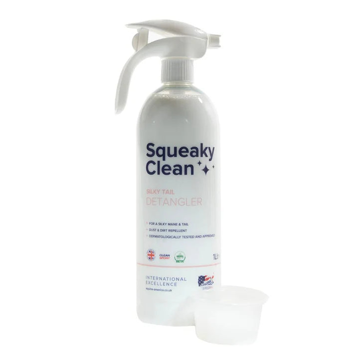 Equine America Squeaky Clean™ Silky Tail Detangler – krēpju un astes atšķetinātājs 750ml