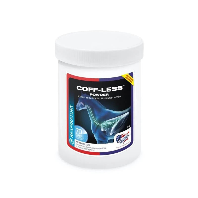 Equine America Coff-Less Powder – elpceļu atbalstam 1kg