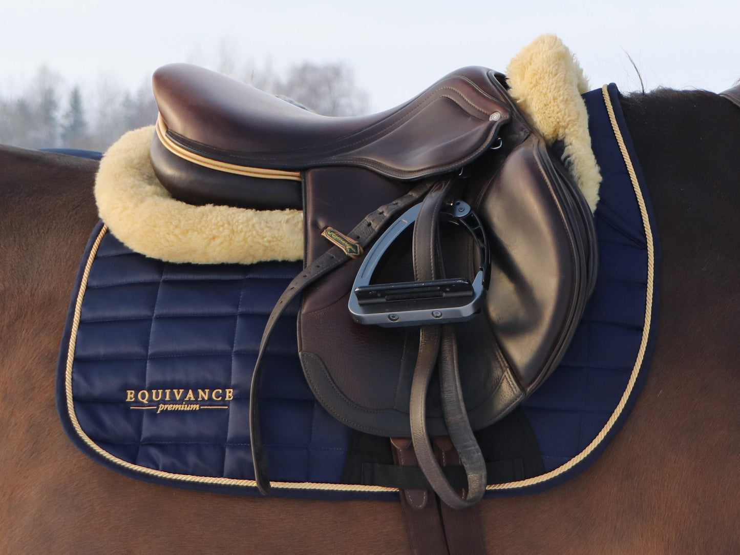Saddle pad “royal blue” - sviedrene