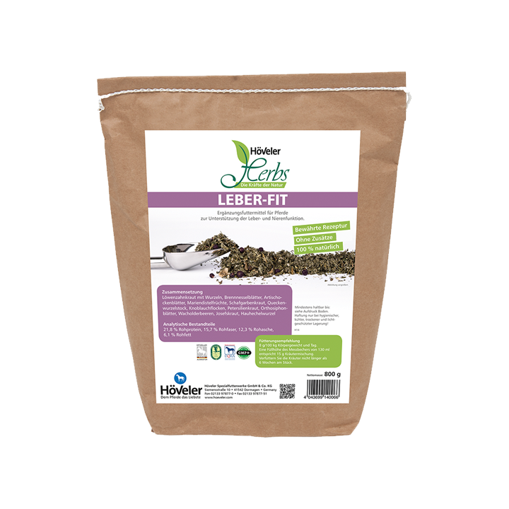 Höveler Herbs LEBER-FIT 800gr