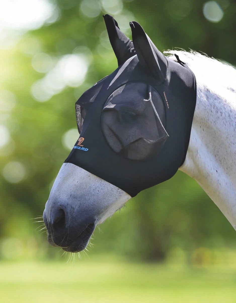 FlyGuard Pro elastīgā pretmušu maska ar ausīm