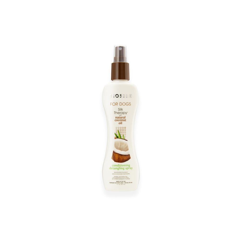 BioSilk- Silk Therapy Coconut Oil Conditioning Detangling Spray